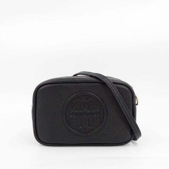 Tory Burch Perry Bombé Mini Bag Black OS - Picture 2 of 16